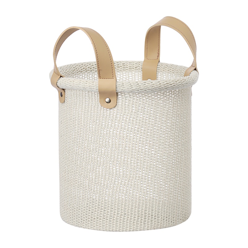 Корзина для хранения 22 х 23 см Bergenson Bjorn Sustainable collection молочный