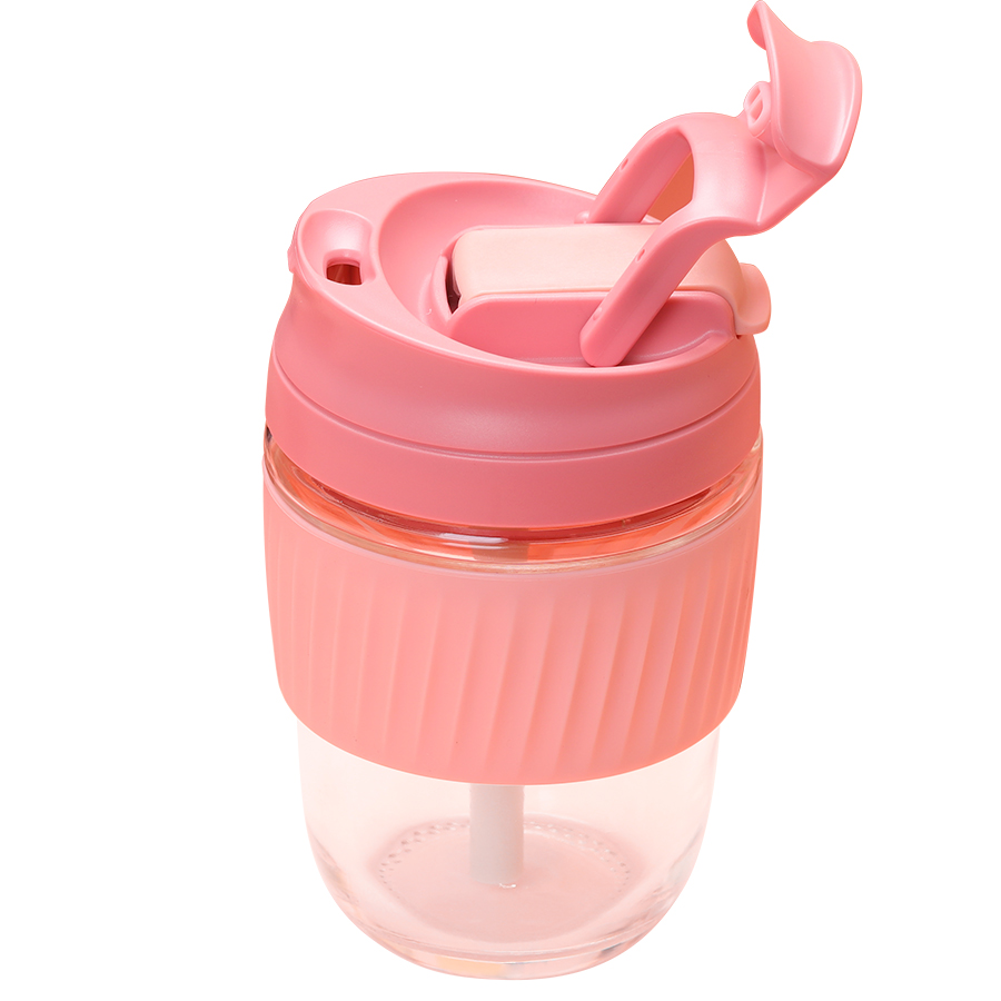 Кружка sup cup, 360 мл, розовая Smart Solutions CKH-SH-SC-CP-BGLS-PNK-360 - фото 2