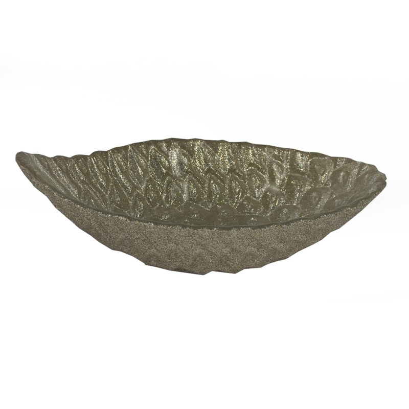 Блюдо 16 см Akcam Шишка золотой