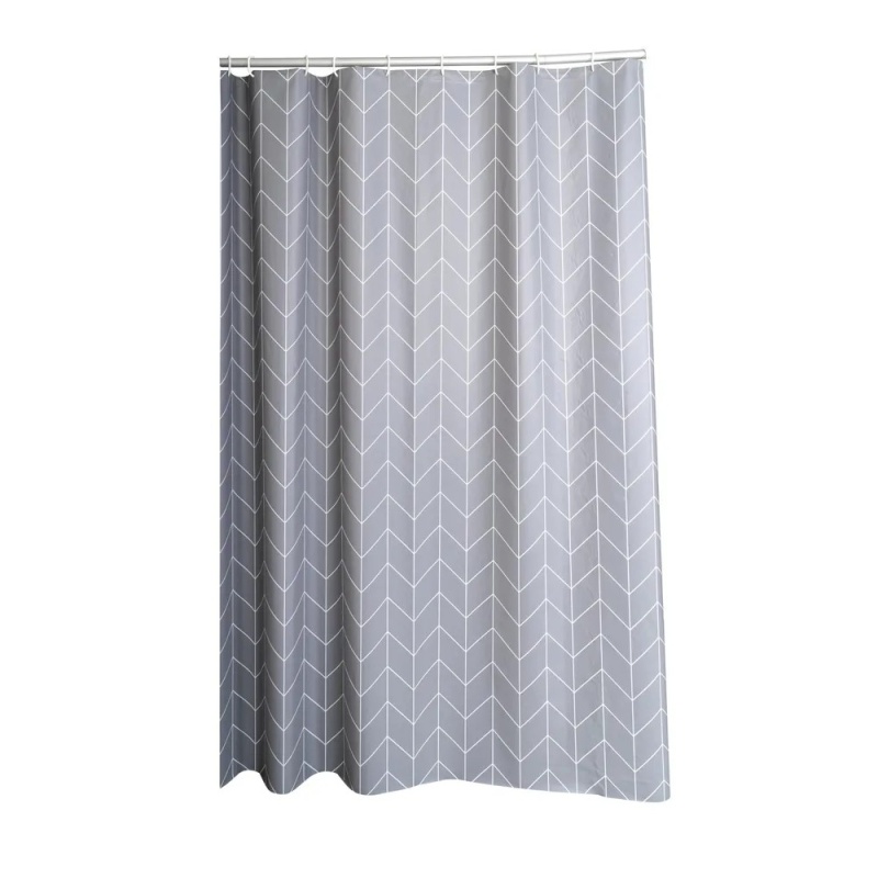 Штора для ванной комнаты 180 х 200 см Ridder Espina серый штора