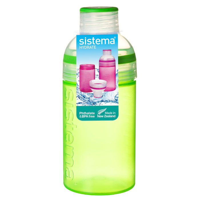 Питьевая бутылка 480 мл Sistema Hydrate в ассортименте стальная бутылка 500 мл sistema hydrate в ассортименте