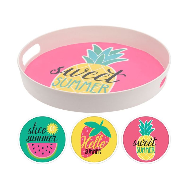 

Поднос "Sweet Summer" 30 см в ассортименте