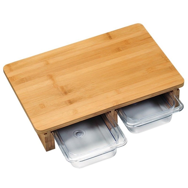 Доска разделочная 41 х 26 см Kesper с поддонами 9390₽