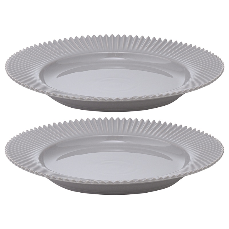Набор из двух тарелок темно-серого цвета из коллекции edge, 26 см Tkano DMH-TK22-TW_PL0016