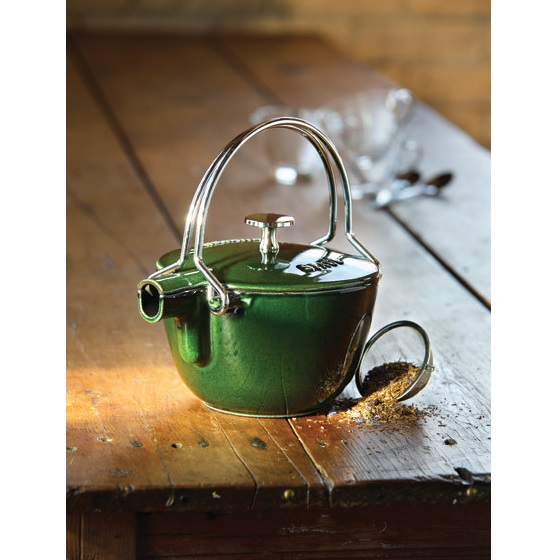 Чайник круглый 1,15 л Staub Specials зеленый базилик Staub CKH-1650085 - фото 2