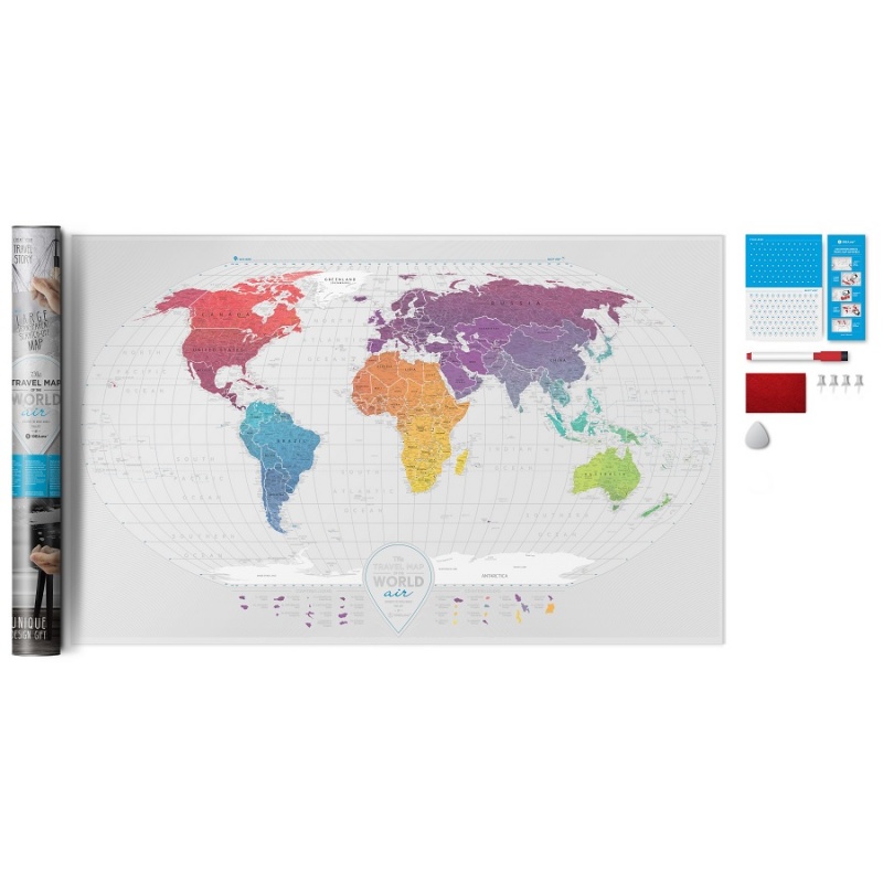 

Карта Travel Map Air World