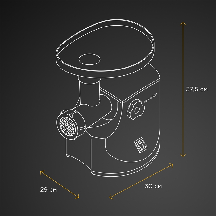 Kenwood мясорубка MG510