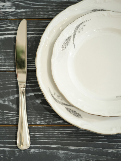 Набор суповых тарелок 22,5 см Repast Серебряные колосья 6 шт Repast CKH-43570 - фото 4
