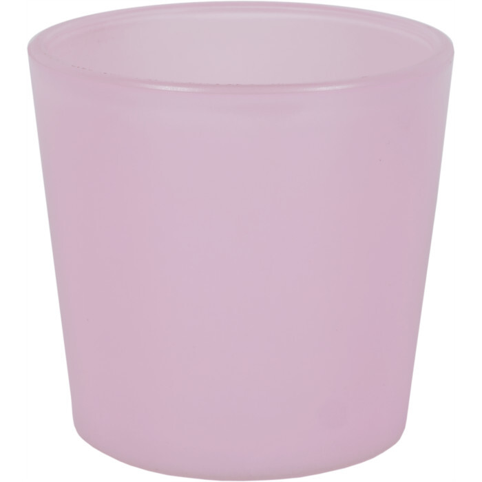 Кашпо 600 мл NiNa Glass Джина 1 розовый Nina Glass CKH-4840158348