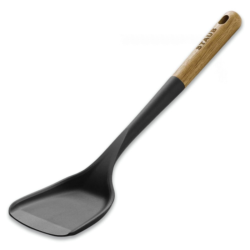Лопатка силиконовая для вока и сковородок 31 см Staub Dust лопатка с прорезями 31 см staub dust