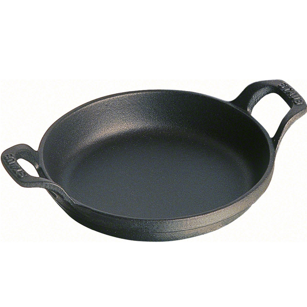 Сковорода круглая 16 см с двумя ручками Staub чёрная сковорода круглая с деревянной ручкой 24 см staub чёрный