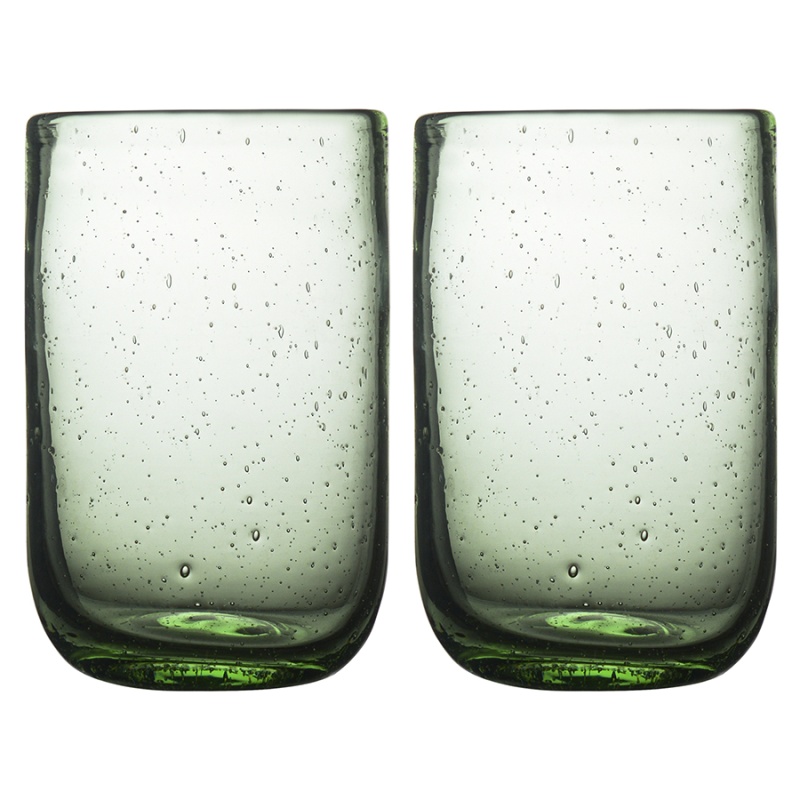 Набор стаканов flowi, 510 мл, зеленые, 2 шт. Liberty Jones DMH-HM-LJ-FL-CPGLS-G510-2