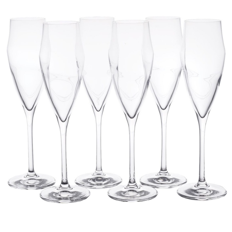 Набор бокалов для шампанского 180 мл RCR Calice Ego 6 шт