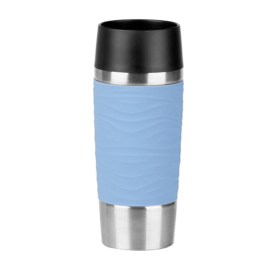 

Термокружка 360 мл Emsa Travel Mug Waves голубой