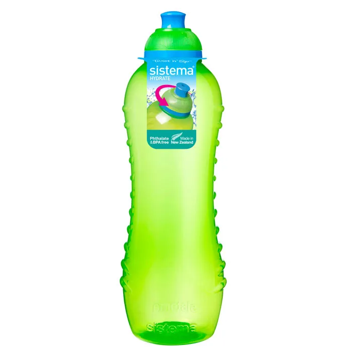 Бутылка для воды 620 мл Sistema зелёный спортивная питьевая бутылка 615 мл sistema зелёный