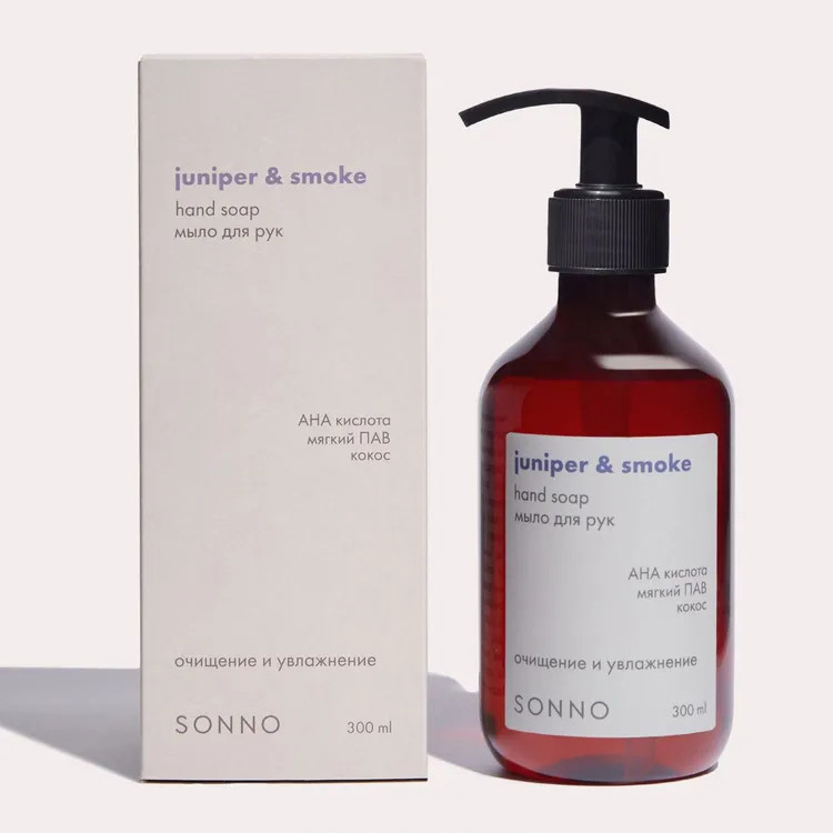 Мыло жидкое для рук 300 мл Sonno Home Juniper Smoke 2090₽
