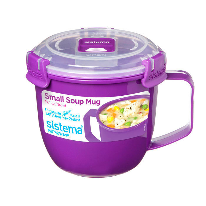 Кружка суповая 565 мл Sistema To Go фиолетовый