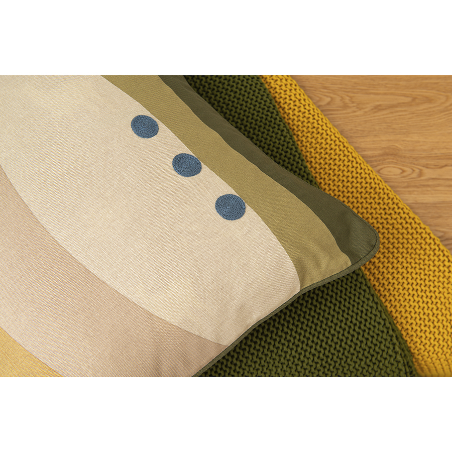 Чехол на подушку из хлопка с принтом rice plantation из коллекции terra, 45х45 см Tkano CKH-TK22-CC0010 - фото 7