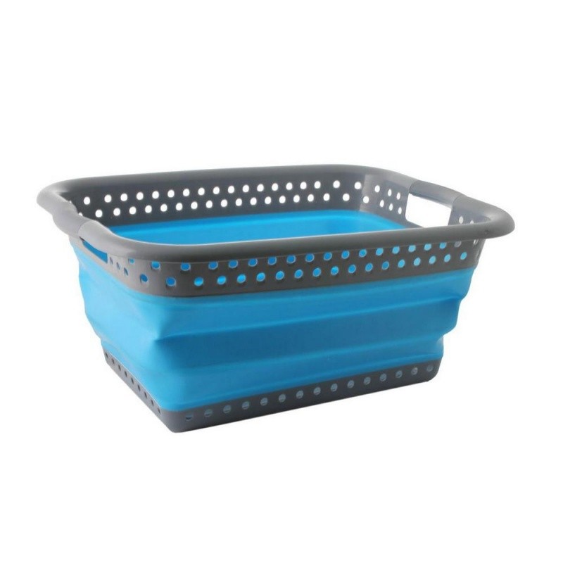 Корзина складная большая 37 л Bradex синий 50₽