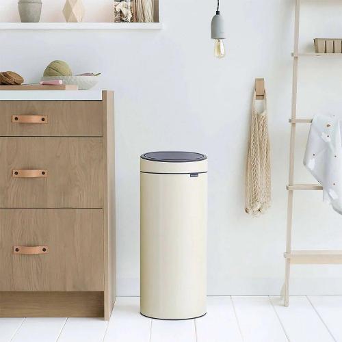 Мусорный бак 30 л Brabantia Touch Bin бежевый
