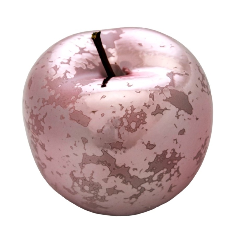 Статуэтка 12 см Азалия Яблоко розовый поделка аромафабрика бархатное яблоко