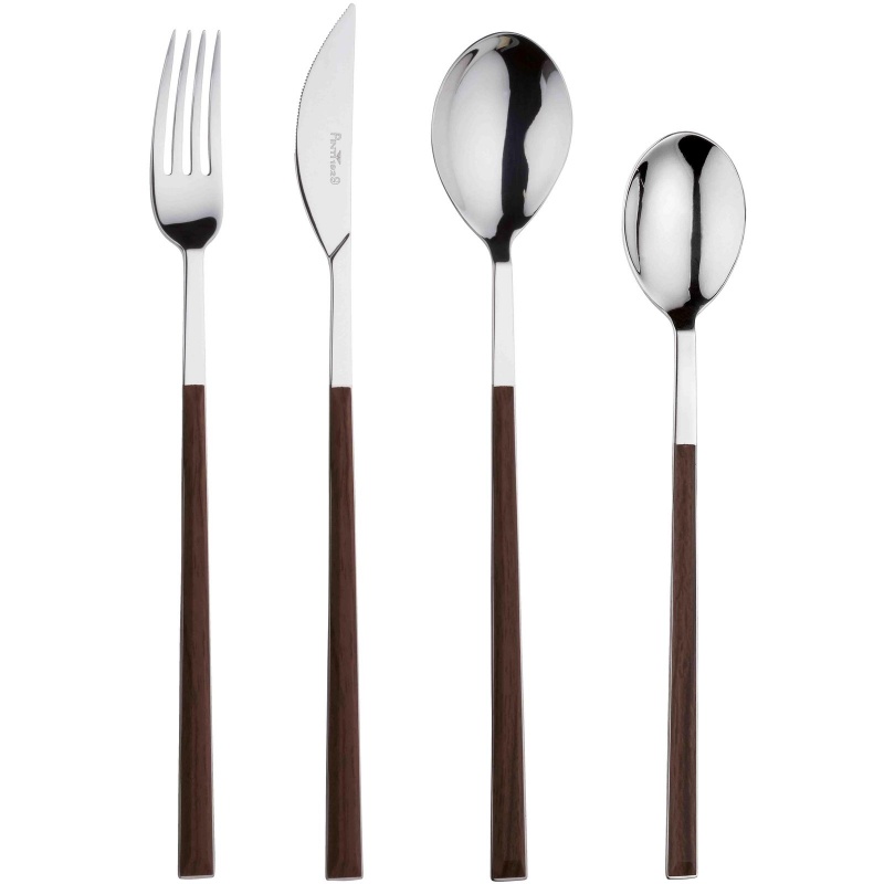 

Набор столовых приборов 24 предмета Pintinox "Sushi King Wenge Wood"