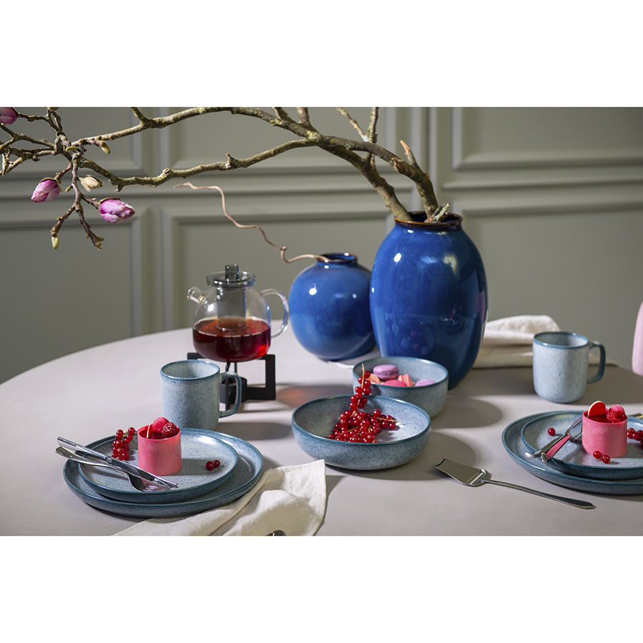Набор обеденных тарелок blueberry, D26 см, синие, 2 шт. Liberty Jones DMH-LT_LJ_DPLBL_CRG_26 - фото 5