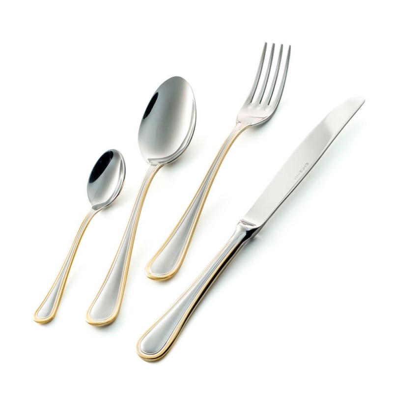 Набор столовых предметов Uneca Impero Gold Decor 24 предмета 64890₽