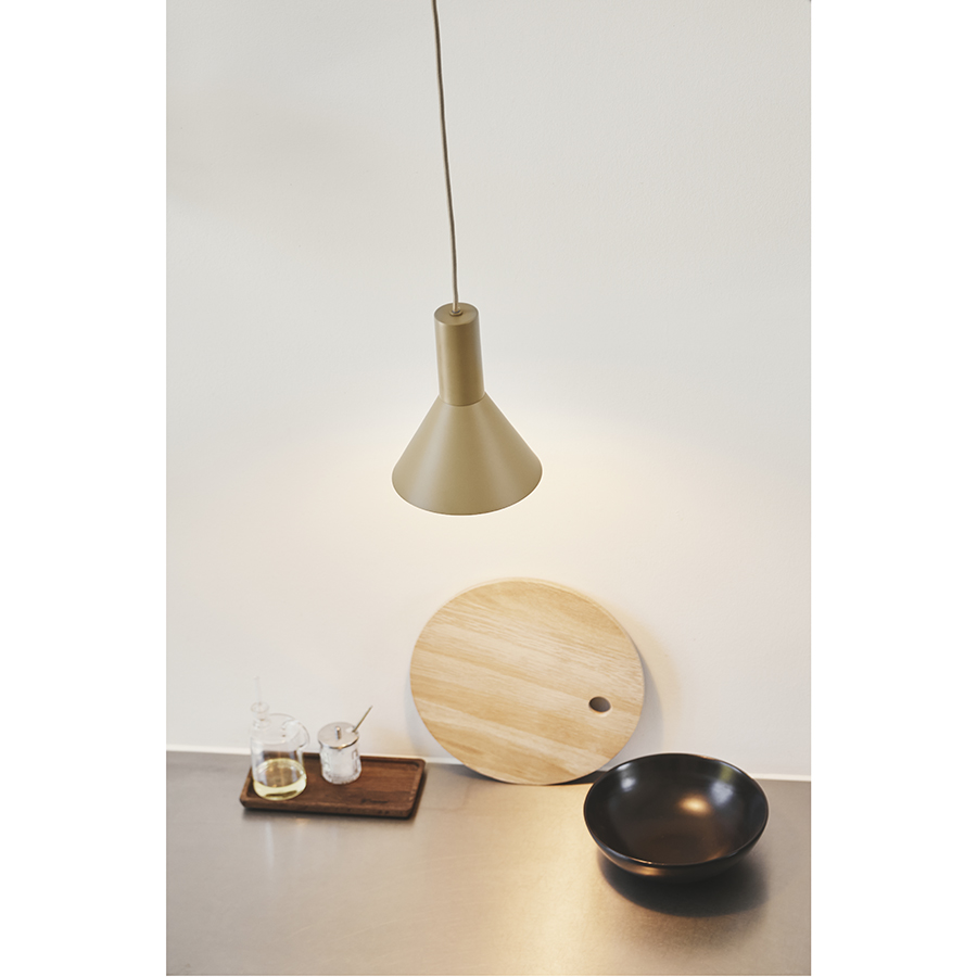 Лампа подвесная Frandsen Lyss оливковый матовый Frandsen CKH-123039 - фото 4