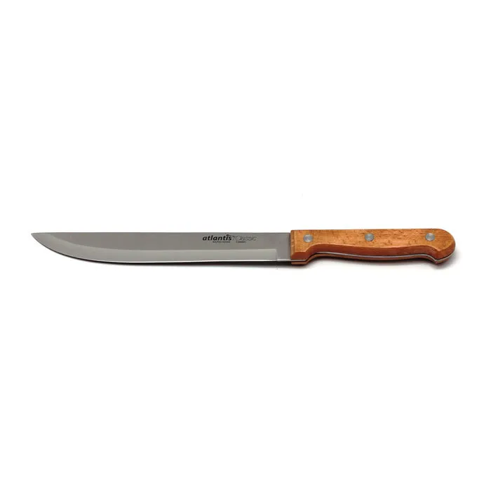 Нож для нарезки 20 см Atlantis Classic топорик для мяса 17 см atlantis classic