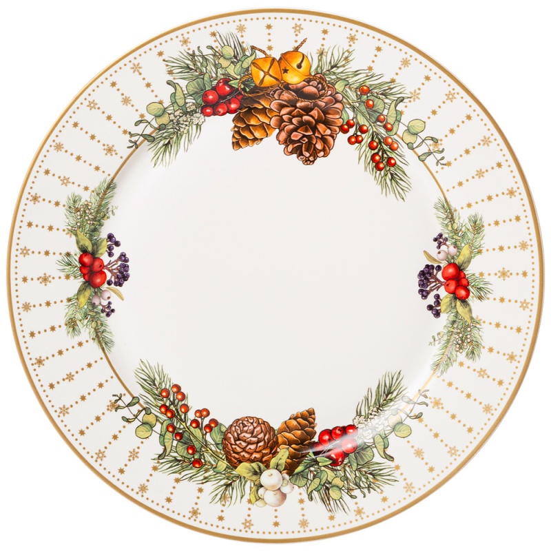 Тарелка обеденная 27 см Lefard Celebration 1390₽