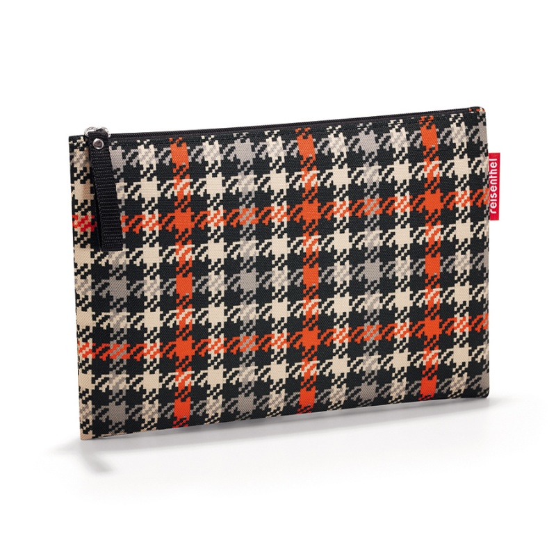

Косметичка Reisenthel case glencheck red