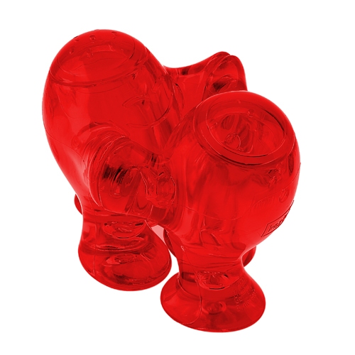 Набор для соли и перца STEP'N PEP Koziol красный/прозрачный