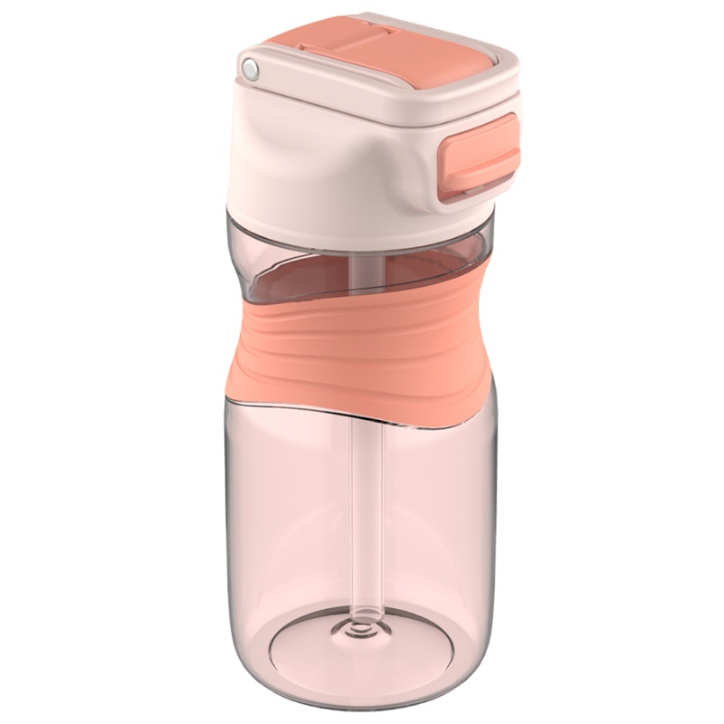 Бутылка для воды 450 мл Smart Solutions Slow sip розовый