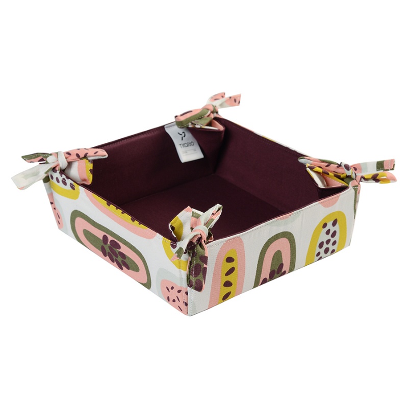 

Корзинка для хлеба хлопковая 35 x 35 см Tkano Passion Fruit
