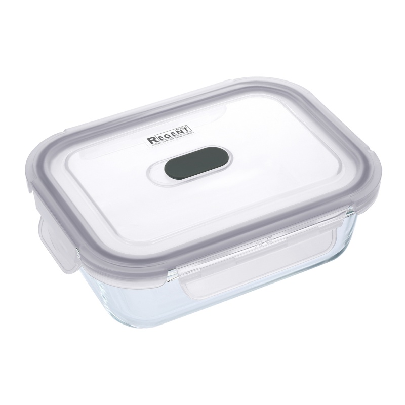 Контейнер стеклянный прямоугольный 04 л Regent intox Desco 589₽