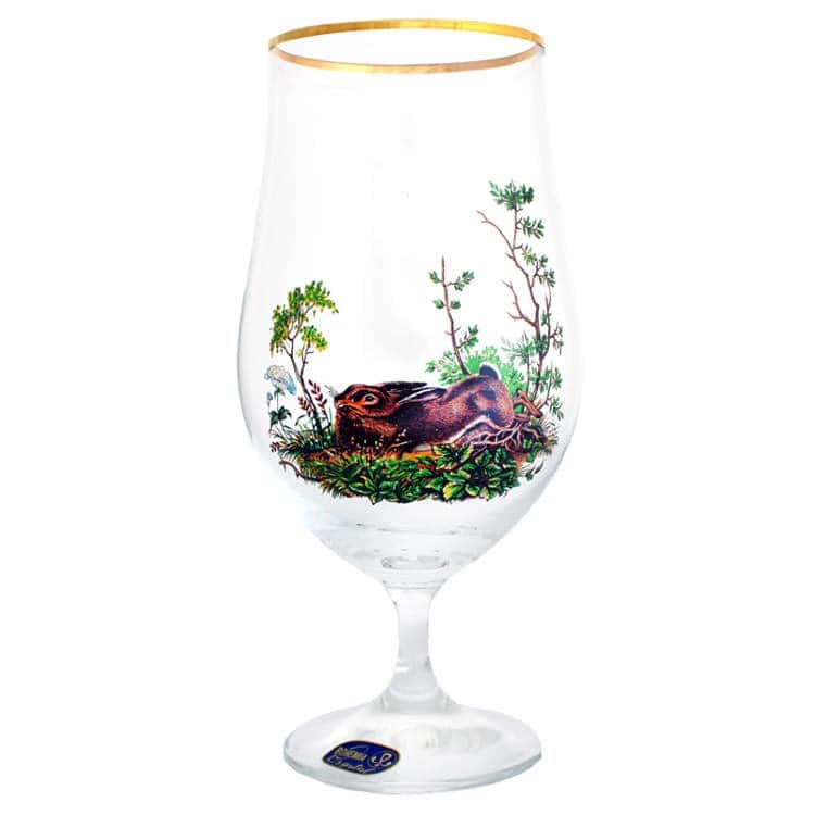 Стакан пивной 550 мл Crystalex Заяц