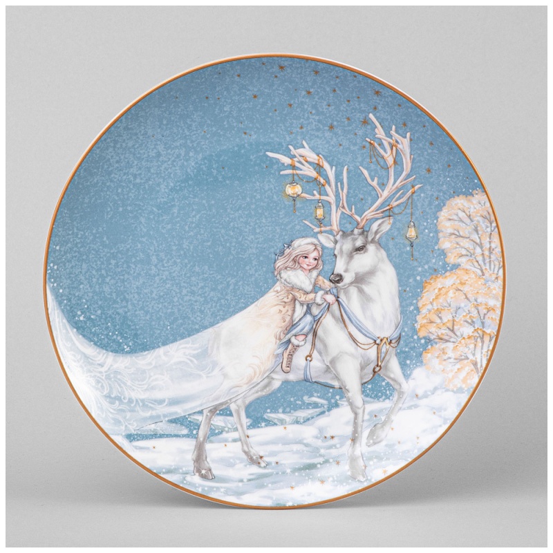 Тарелка закусочная 205 см Lefard Снежная королева 1190₽