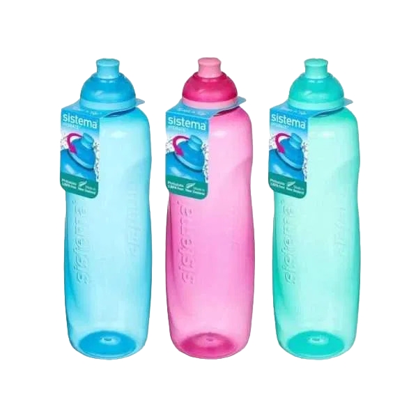 Бутылка для воды 600 мл Sistema Hydrate в ассортименте бутылка для воды с петелькой 650 мл sistema hydrate тритан фиолетовый