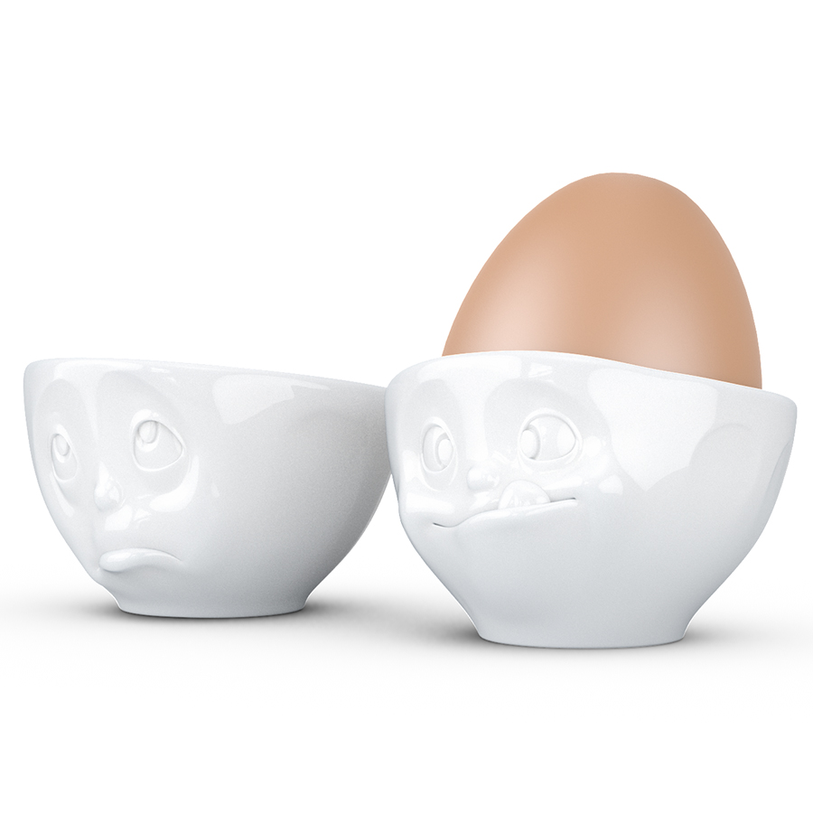 Набор из 2 подставок для яиц Tassen Oh please & Tasty белый Tassen by fiftyeight products CKH-T01.52.01 - фото 2