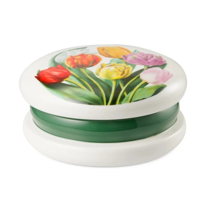Шкатулка фарфоровая в форме макаронс My Ceramic Story Тюльпаны 2990₽