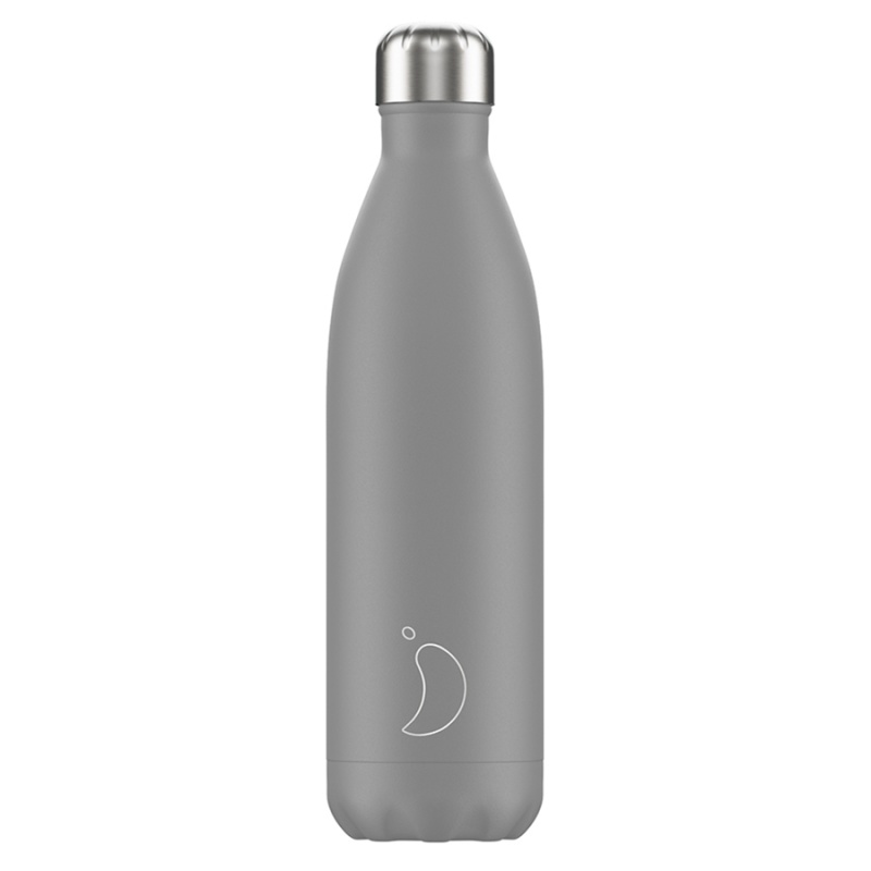 

Термос 750 мл Chilly's Bottles Monochrome серый