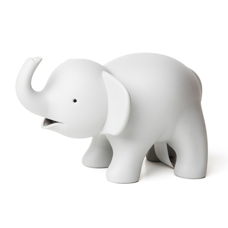 

Диспенсер для скотча Qualy Elephant серый