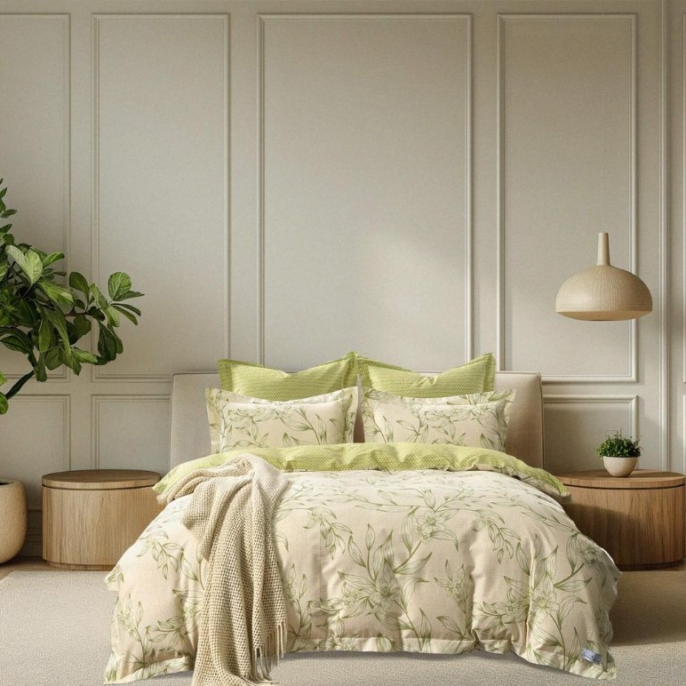 Комплект постельного белья евро The Eleventh Kingdom Olivia сатин 20490₽