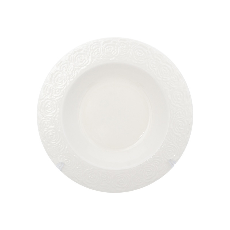 Набор суповых тарелок Royal Classics Белые розы 2 шт Royal Classics CKH-46458 - фото 1