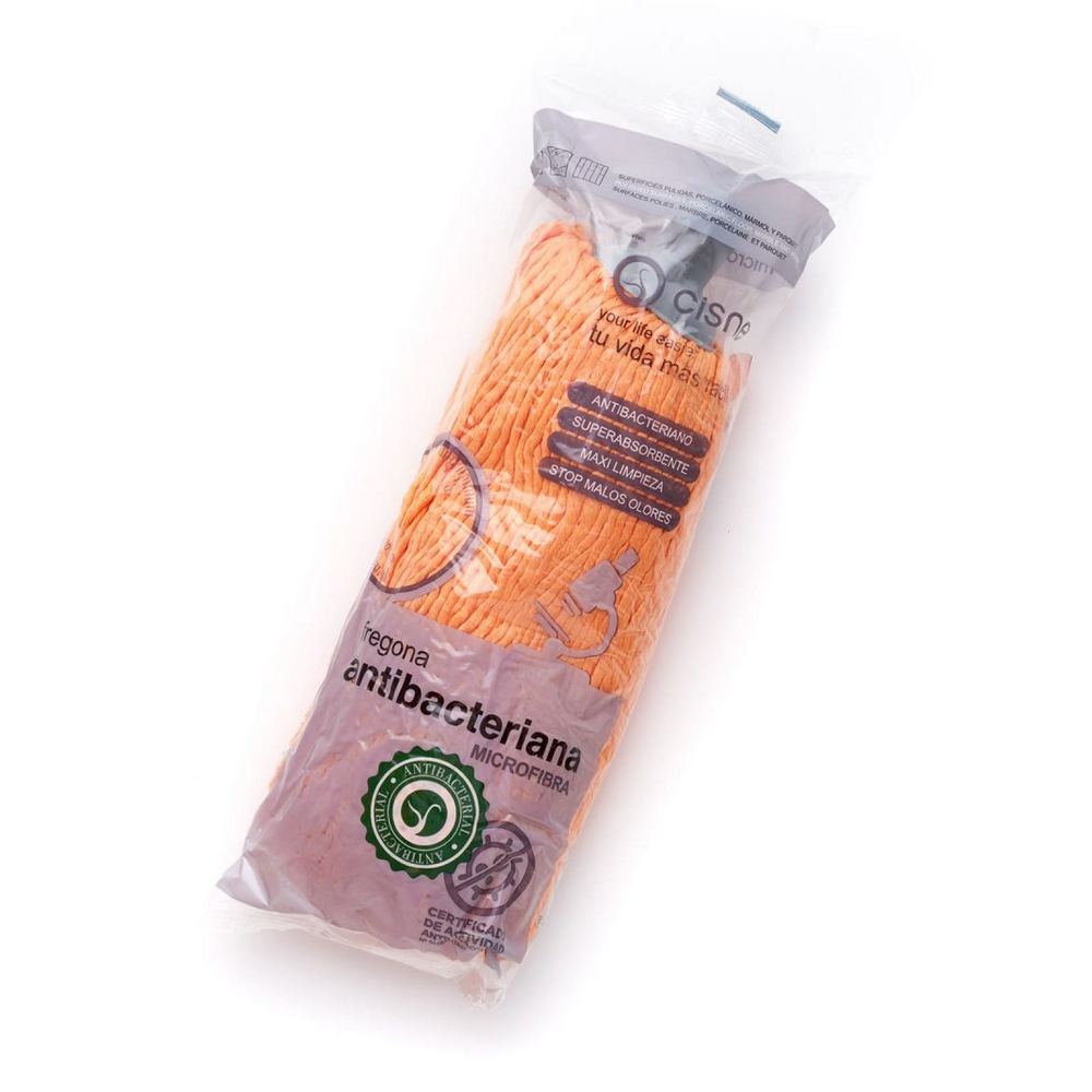 Насадка для швабры с антибактериальной пропиткой Cisne оранжевый Cisne CKH-101750-02 - фото 2