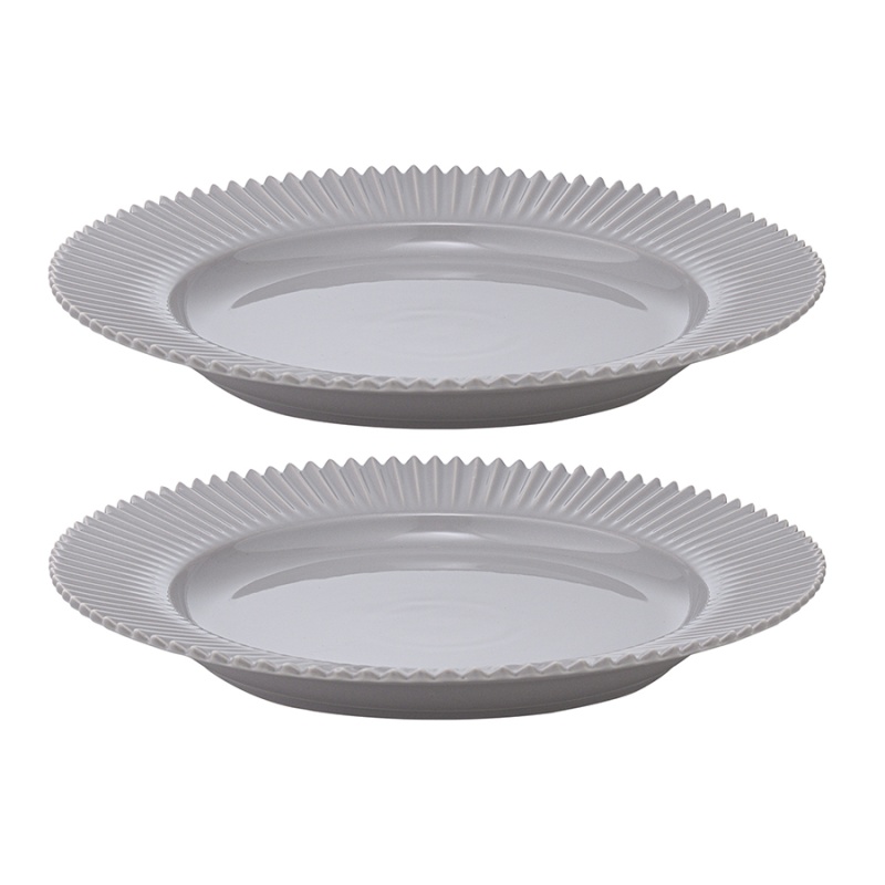 Набор из двух тарелок темно-серого цвета из коллекции edge, 21 см Tkano DMH-TK22-TW_PL0015