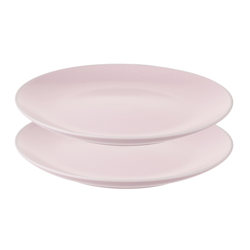 Набор тарелок 21,5 см Liberty Jones Simplicity 2 шт розовый Liberty Jones DMH-LT_LJ_SPLSM_CRR_21 - фото 1