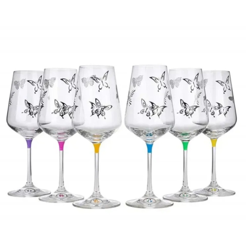 Набор бокалов для вина 350 мл Crystalex Сандра 6 шт 3790₽