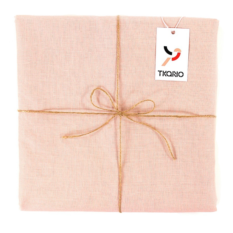

Скатерть из умягчённого льна 143 х 250 см Tkano Essential пыльная роза